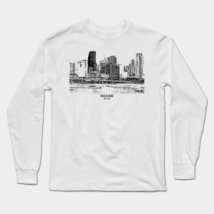 Miami - Florida Long Sleeve T-Shirt